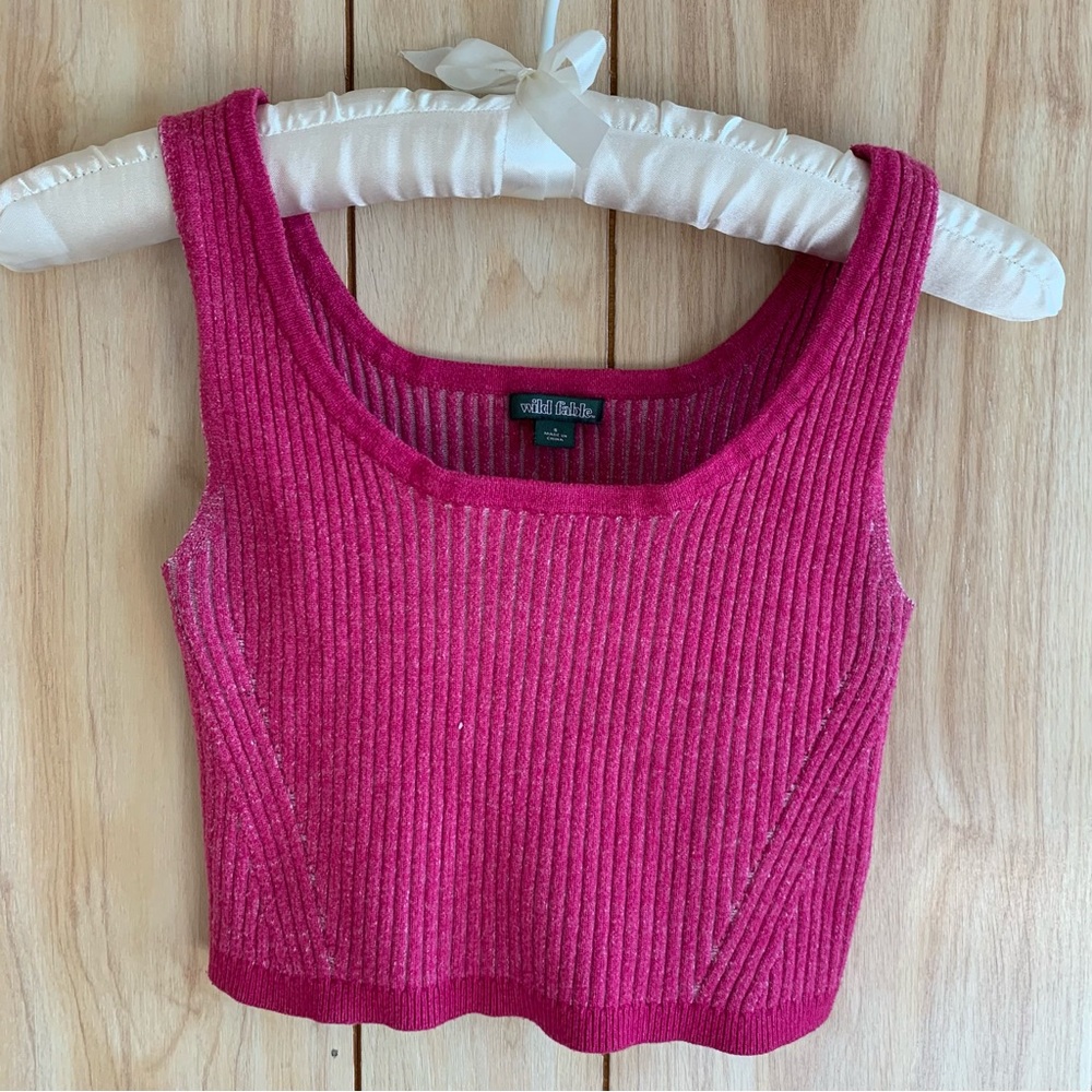 Bundle Wild Fable Ribbed Crop Tops - Picture 7 of 16